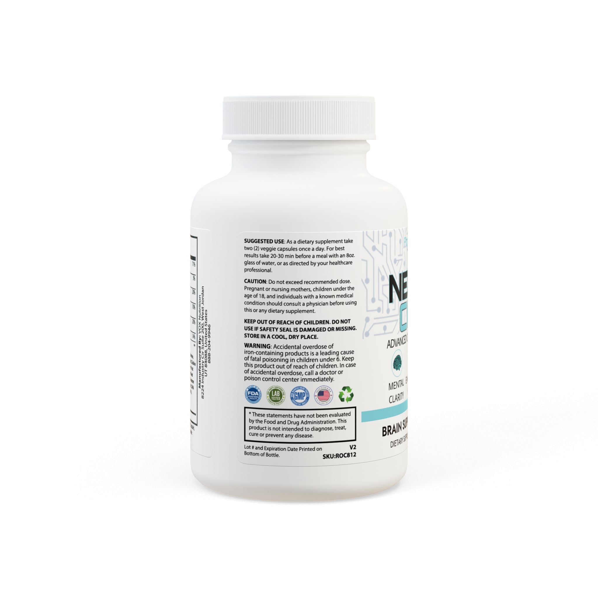 FitneX Lab™ NEURO CORE (60 Capsules)