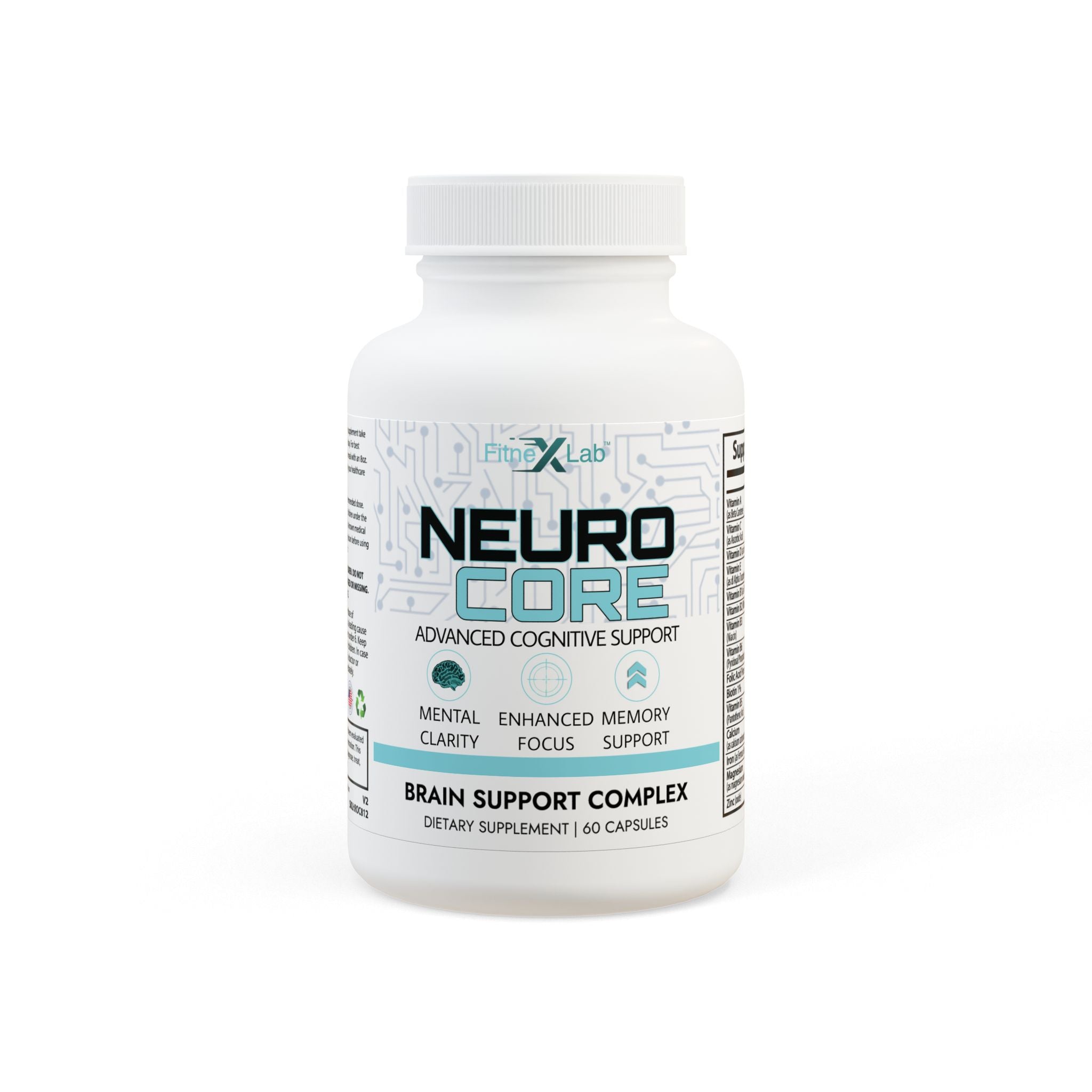 FitneX Lab™ NEURO CORE (60 Capsules)