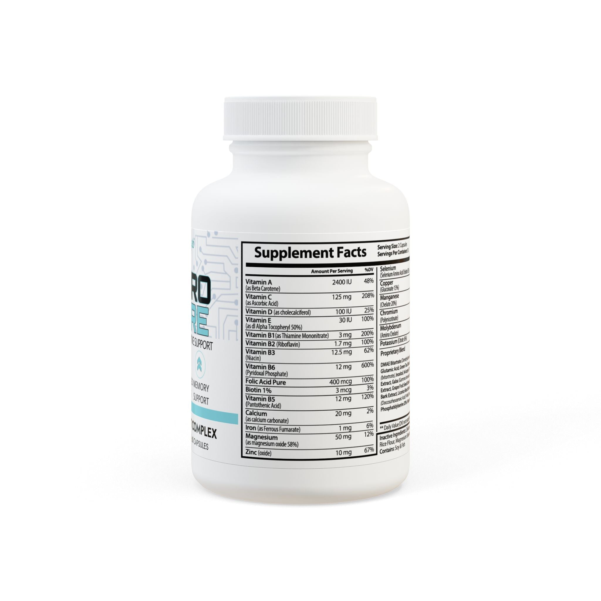 FitneX Lab™ NEURO CORE (60 Capsules)