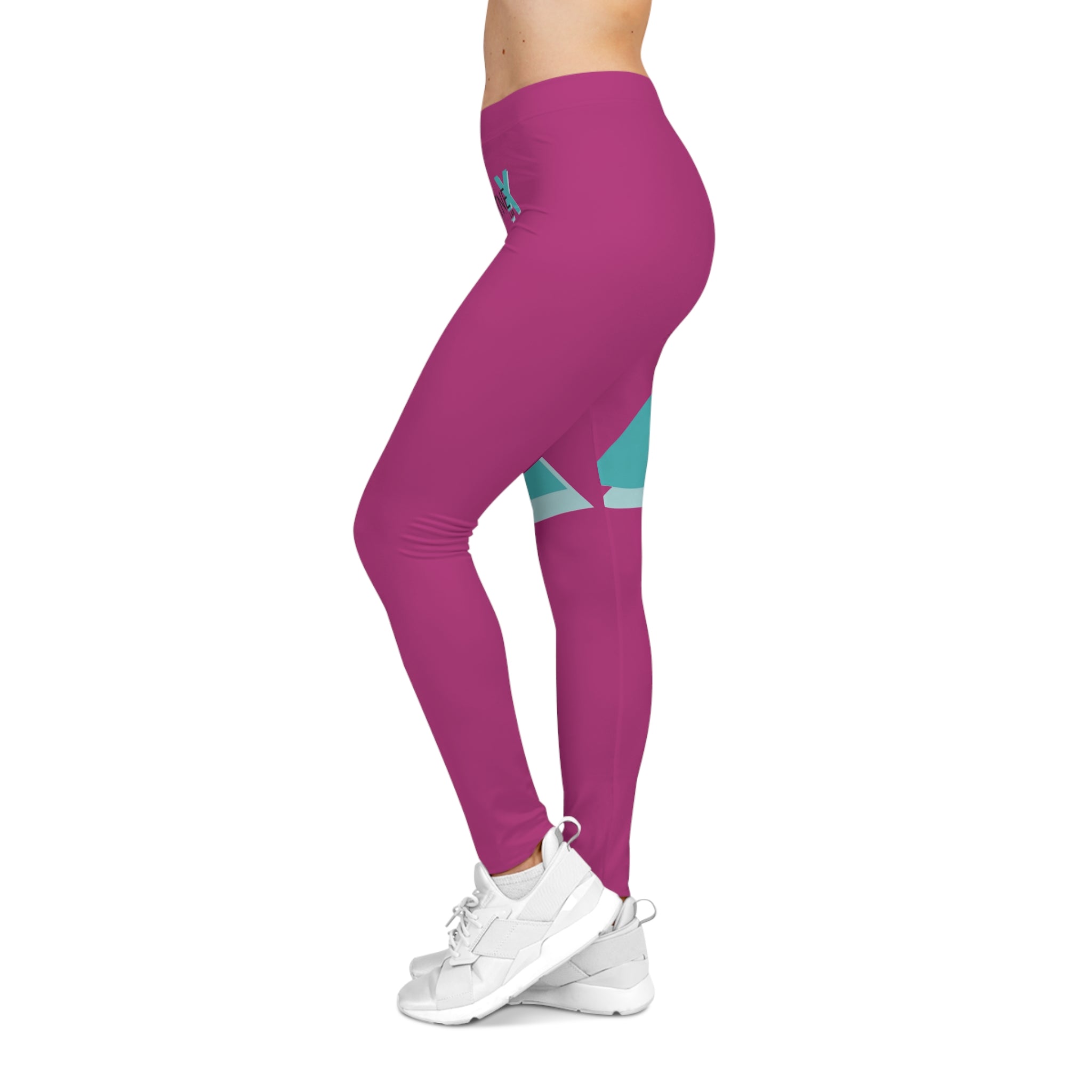 FitneX Lab™ AuraFlow Everyday Leggings (Rose)