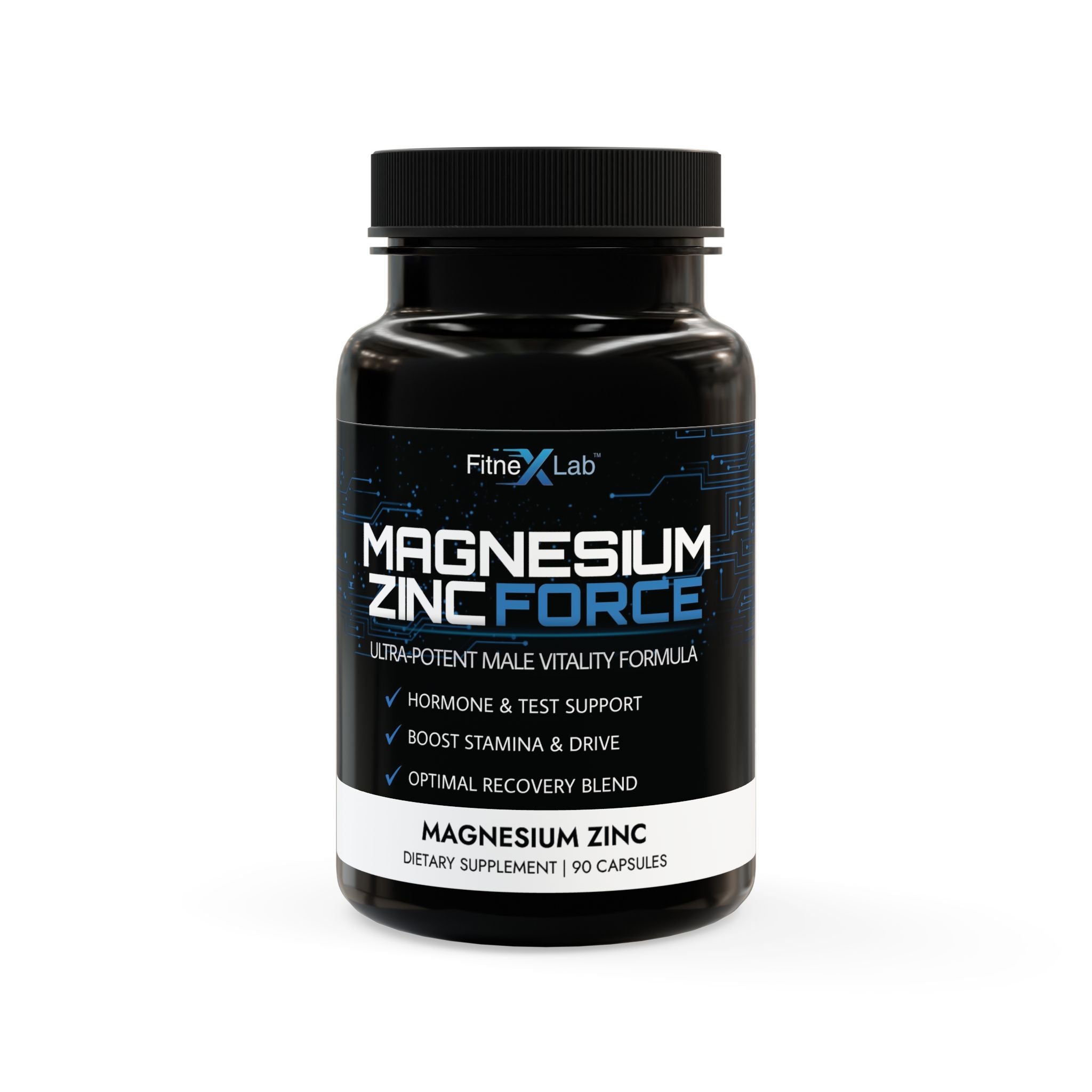 FitneX Lab™ MAGNESIUM ZINC FORCE (90 Capsules)
