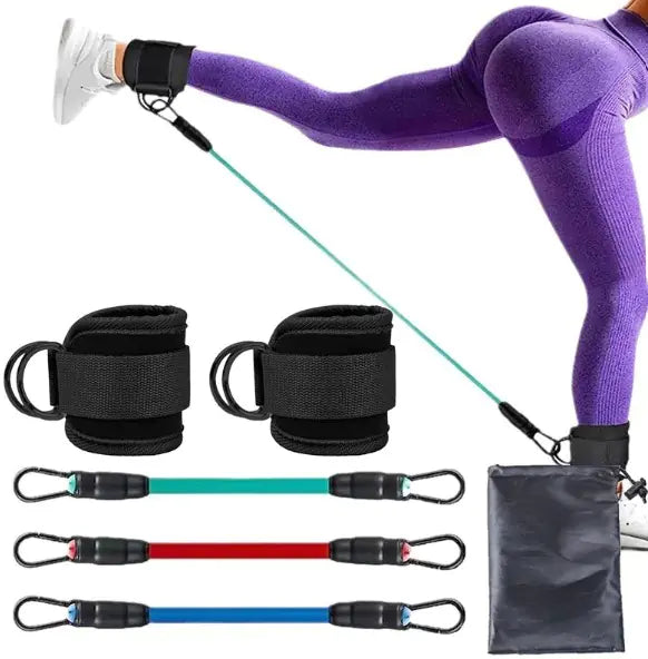The Glute-Ignite™ Ankle Strap Bands