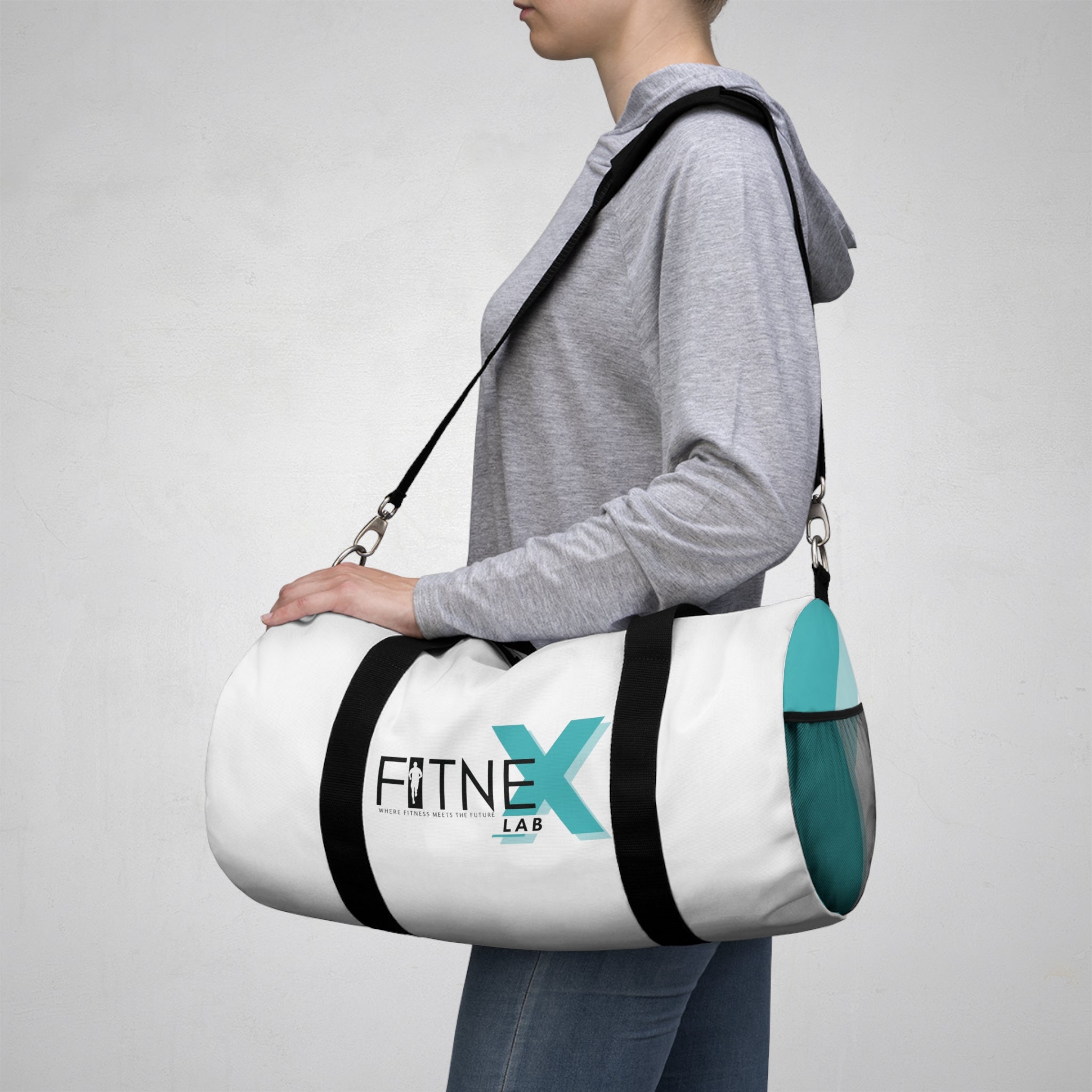 FitneX Lab™ Catalyst Gear Duffel (White)