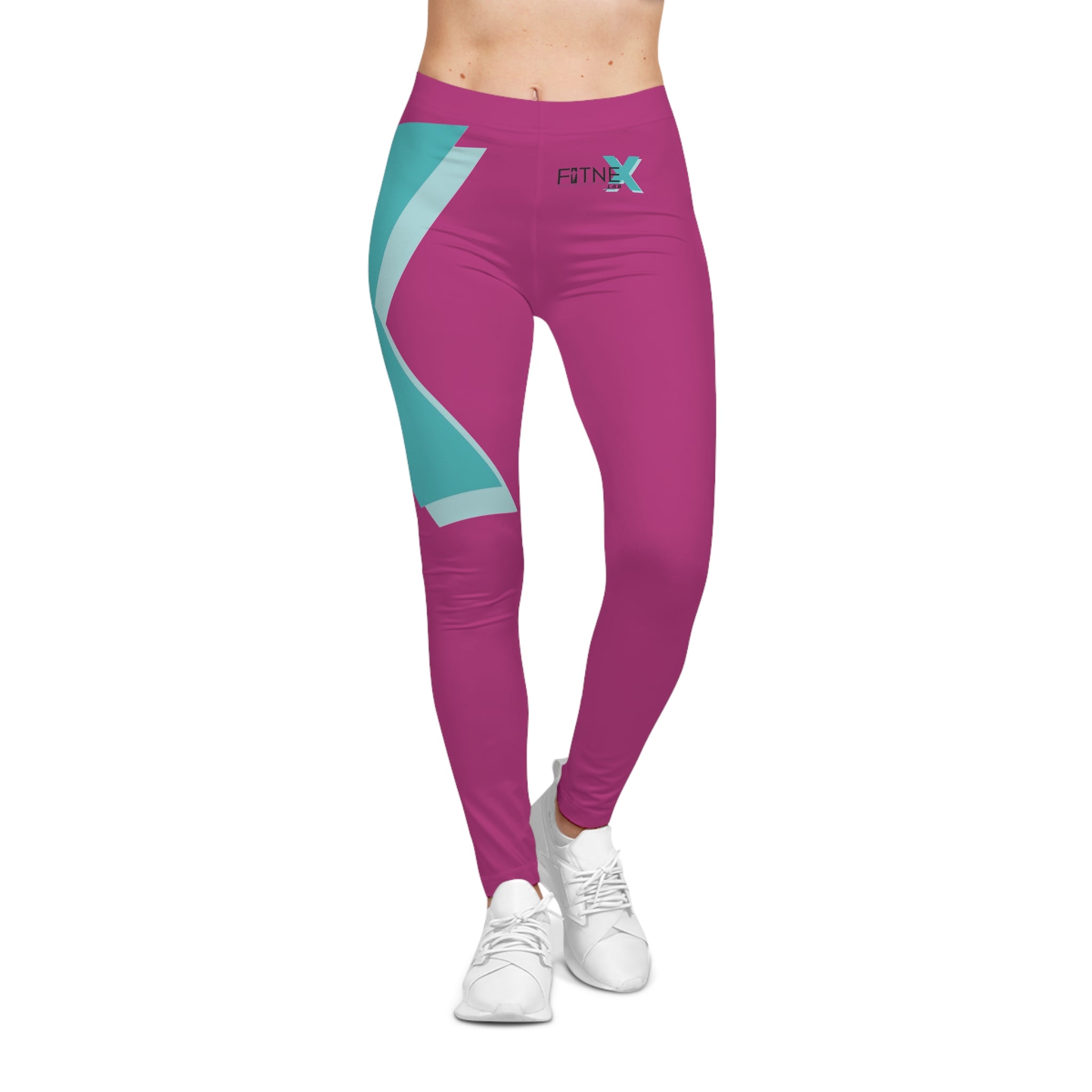 FitneX Lab™ AuraFlow Everyday Leggings (Rose)