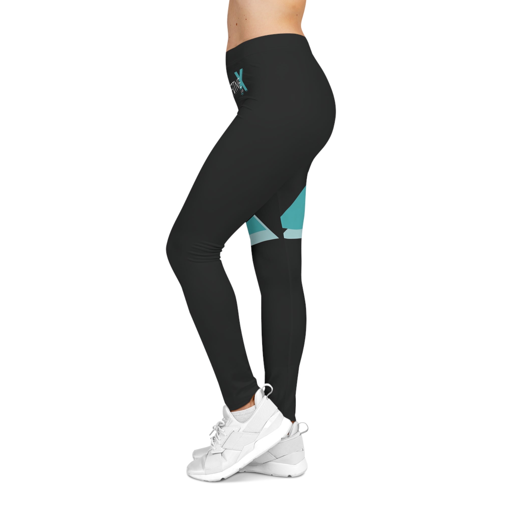 FitneX Lab™ AuraFlow Everyday Leggings (Black)