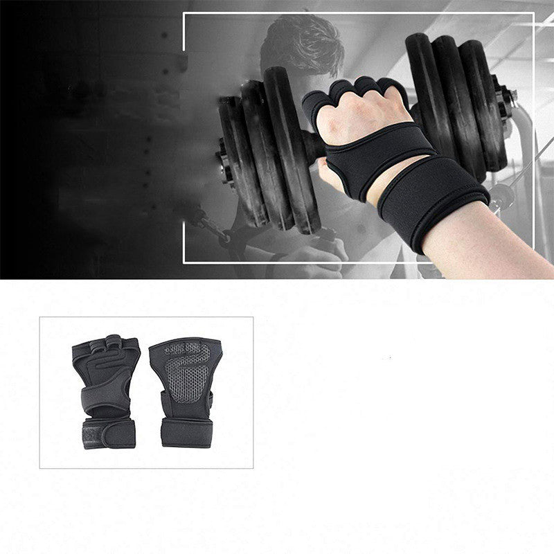 The Rhino™ Palm Protection Half-Finger Gloves